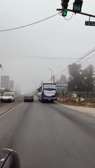 En vivo la niebla cubre toda Salta