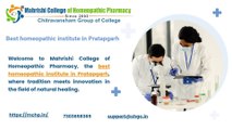 best homeopathic institute in Pratapgarh