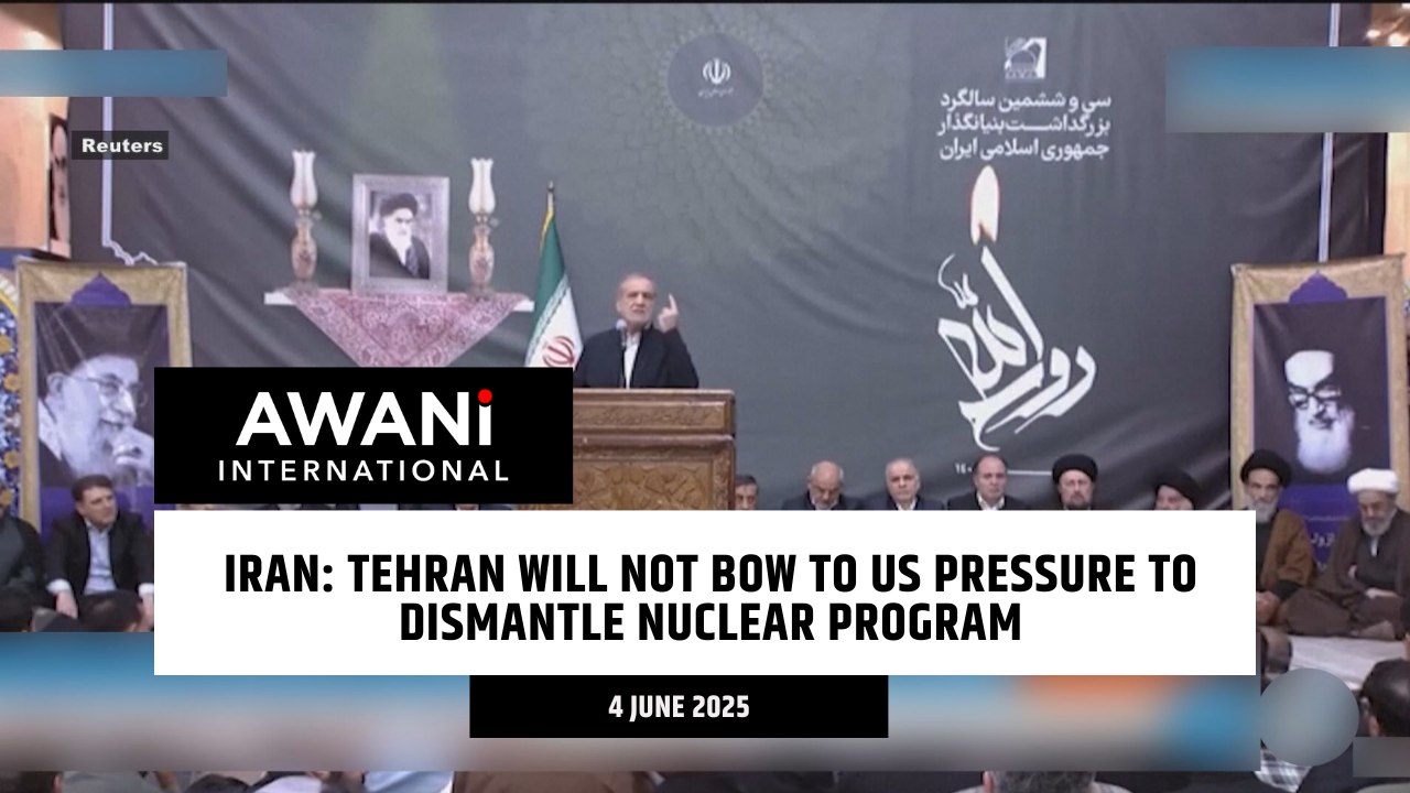 Iran: Tehran will not bow to us pressure to dismantle nuclear program