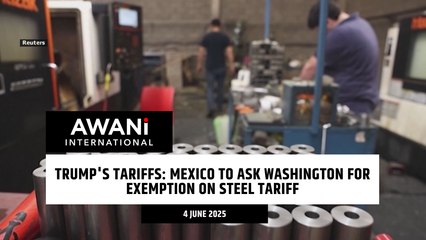 Trump's Tariffs: Mexico to ask Washington for exemption on steel tariff