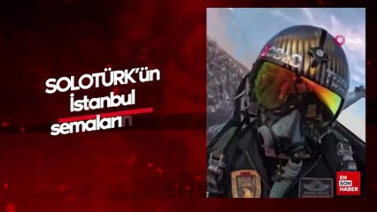 SOLOTÜRK'ün İstanbul semalarında yaptığı gösteri