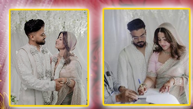 Hina Khan Wedding:Boyfriend Rocky Jaiswal संग हिना खान ने रचाई गुपचुप शादी,Inside Marriage Video...