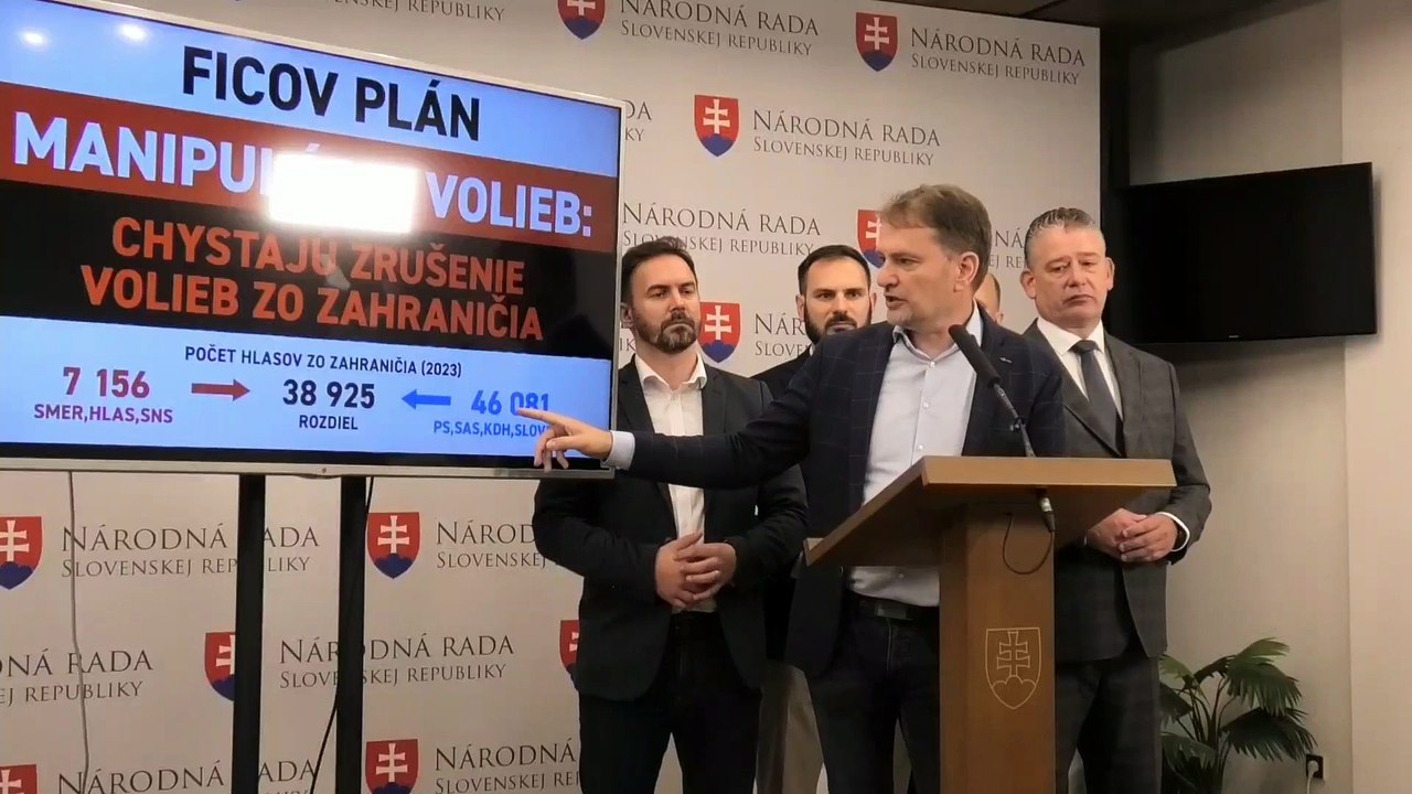 ZÁZNAM: Matovič: Danko hovorí o zrušení voľby poštou, lebo sa obáva hlasov zo zahraničia