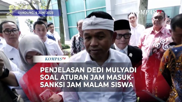 Kata Dedi Mulyadi Soal Aturan Jam Masuk Sekolah hingga Sanksi Jam Malam Siswa