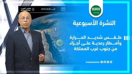 السعودية | الاحوال الجوية المتوقعة خلال أيام عيد الاضحى ونهاية الاسبوع!