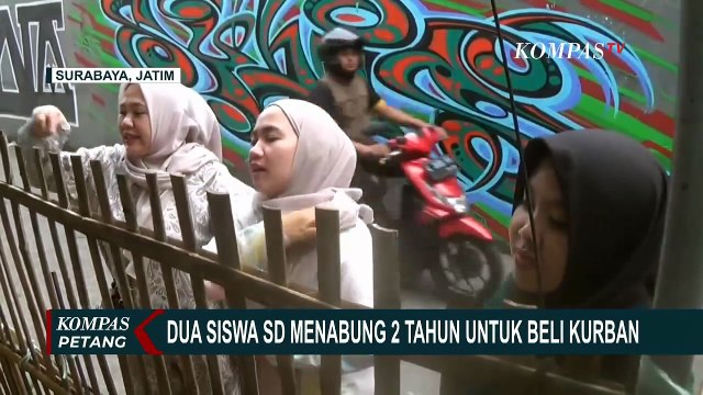 Kisah 2 Sahabat SD di Surabaya, Nabung 2 Tahun Demi Beli Hewan Kurban
