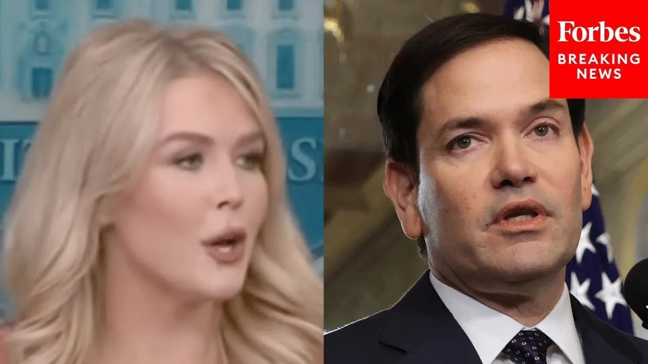 Karoline Leavitt Defends Marco Rubio's 'Right'...