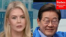 Karoline Leavitt Asked: What Is The White House Reaction To Results Of The South Korean Election?