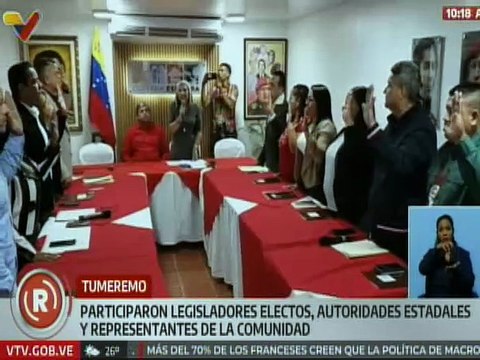 Instalaron primera directiva del Consejo Legislativo del estado Guayana Esequiba