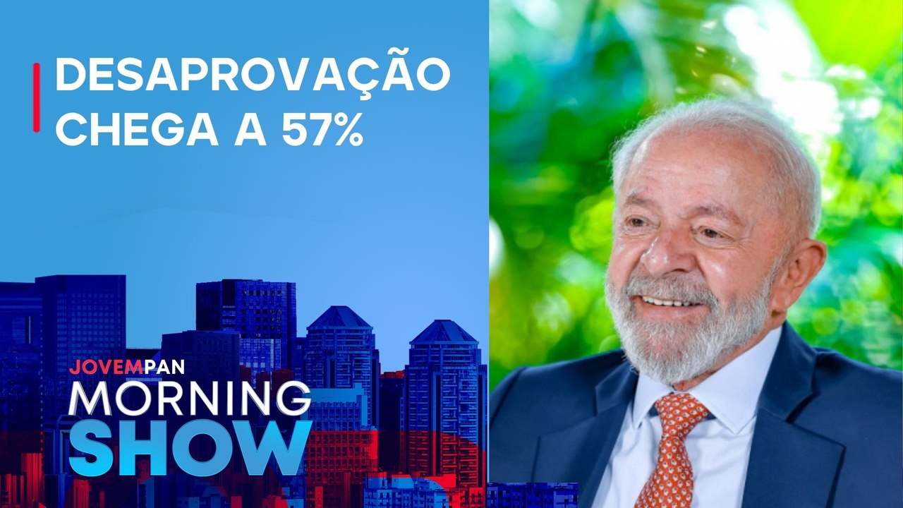 Pesquisa revela PIOR aprovação de LULA desde o início do mandato; bancada DEBATE