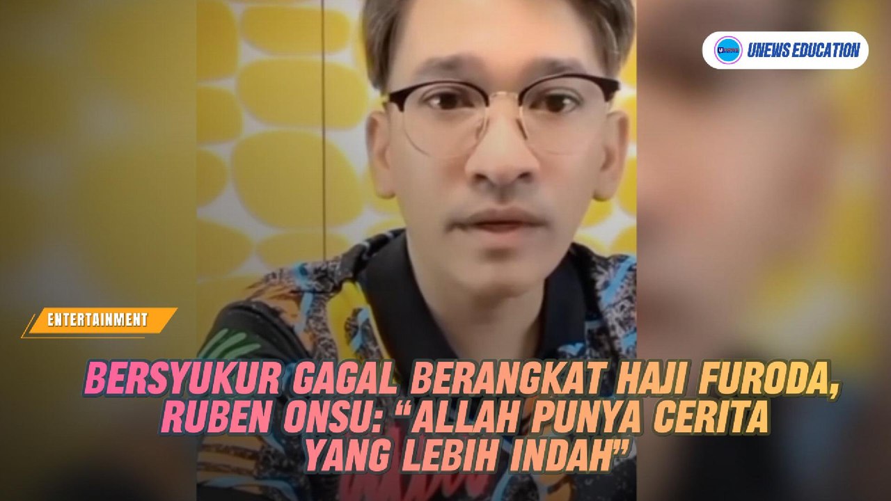 Bersyukur Gagal Berangkat Haji Furoda, Ruben Onsu: “Allah Punya Cerita yang Lebih Indah”