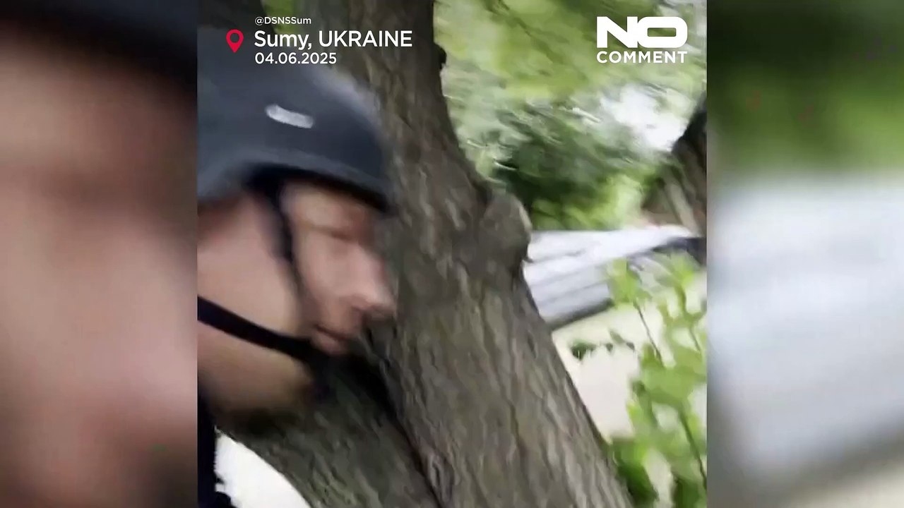 Kharkiv von Drohnen- und Raketenangriff in nächtlichem russischem Angriff getroffen