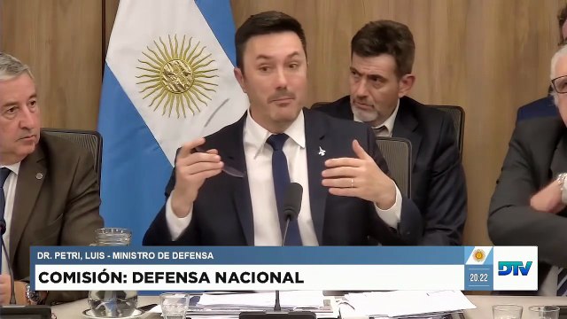 Petri fue al Congreso a defender que los militares se involucren en seguridad interior