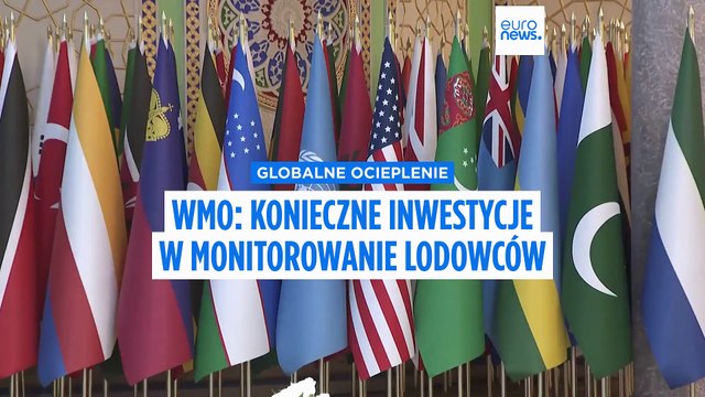 Sekretarz Generalna WMO dla Euronews: musimy zainwestować w monitoring lodowców