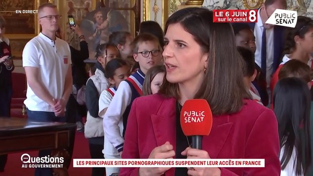 La ministre Clara Chappaz réagit devant les sites pornos qui ont annoncé bloquer leur plateforme