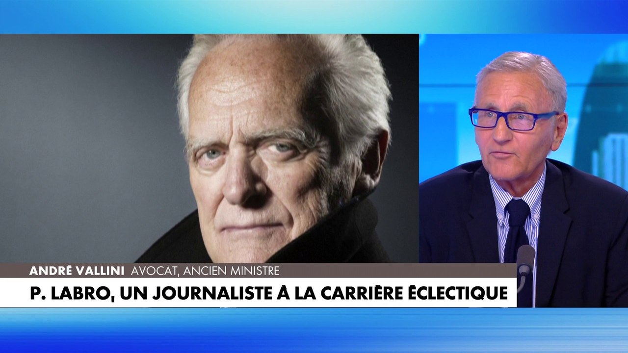 André Vallini sur Philippe Labro : «Il avait tous les talents»