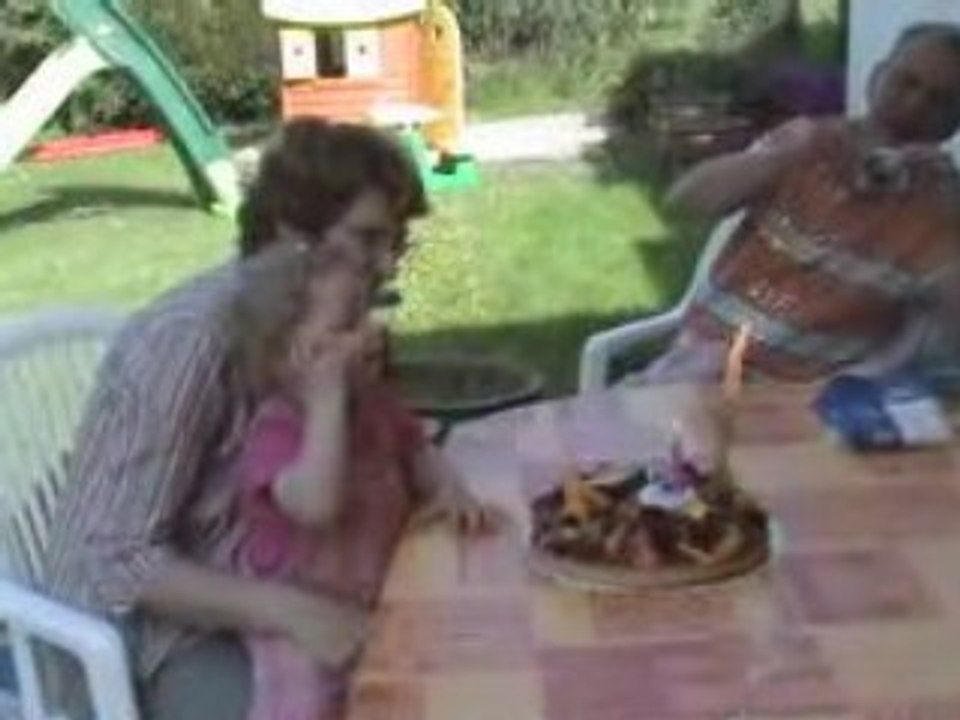 Gateau des 2 ans de Cathy