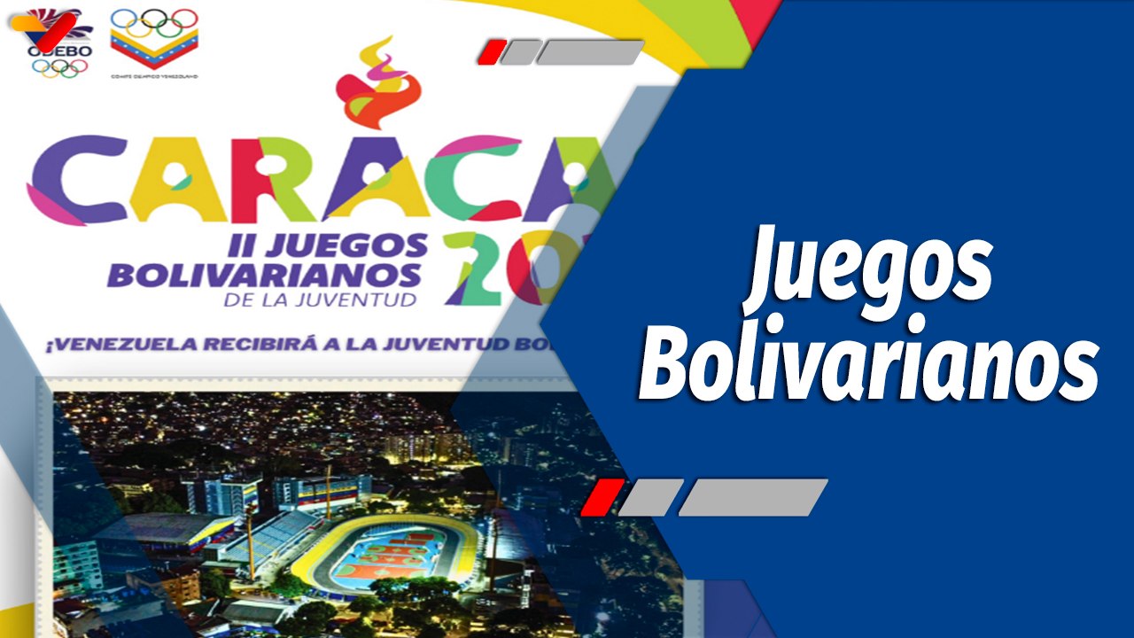 Deportes VTV | Caracas será la sede de los II Juegos Bolivarianos de la Juventud 2026