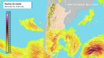 El tiempo en Argentina: alerta por tormentas en el NEA y fuertes vientos en la Patagonia