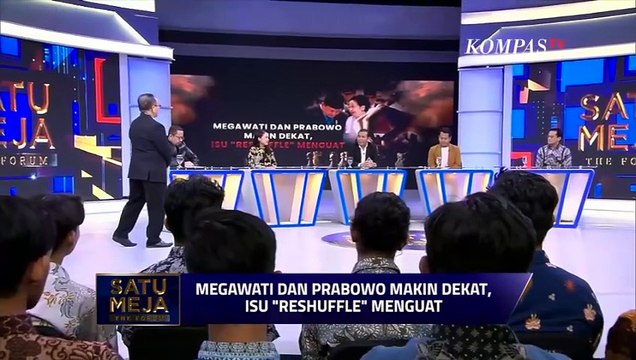 Hubungan Dekat Prabowo Megawati, PDIP Bakal Masuk Kabinet? | SATU MEJA