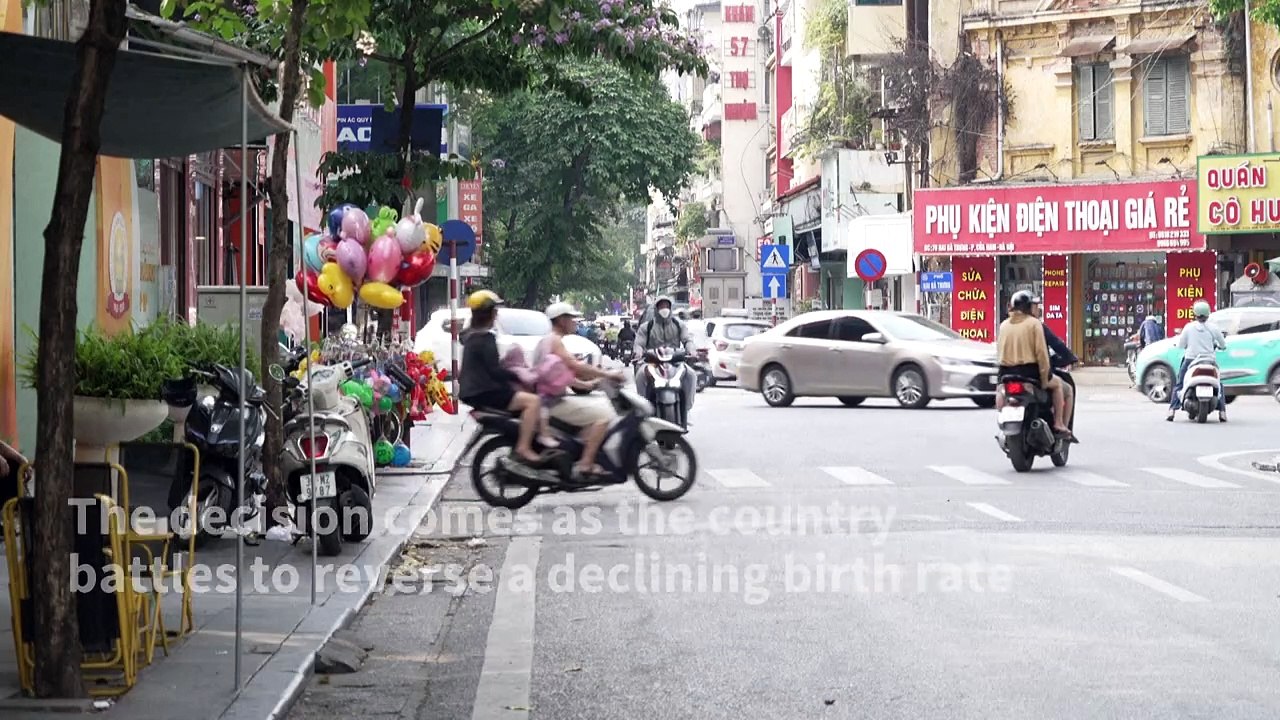 Vietnam scraps its long-standing two-child policy