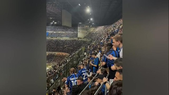 Disfatta Inter, i tifosi abbandonano San Siro prima del fischio finale