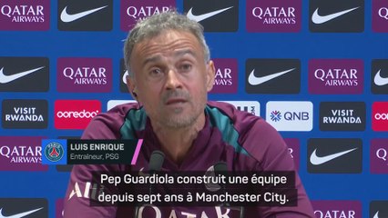 La autoconfianza de Luis Enrique en octubre sobre ganar el triplete