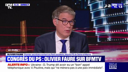 "Je connais les vertus de la télévision, j'en connais aussi les défauts": Olivier Faure explique son refus de débattre avant l'élection du premier secrétaire du PS
