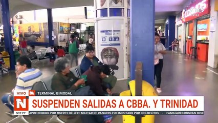 🚫 Suspenden Salidas a Cochabamba por Tiempo Indefinido