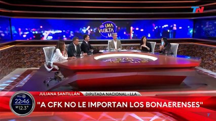 Santillán aseguró que con 360 mil pesos vivían cuatro personas según el INDEC.