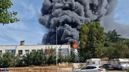 Viterbo, in fiamme la sede della facolt? agraria dell'Universit? della Tuscia