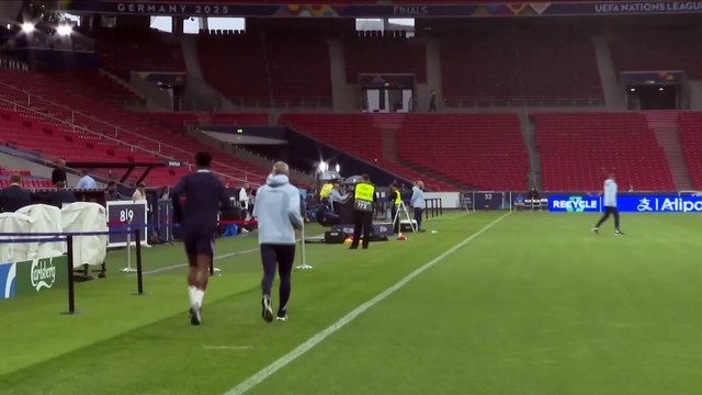 Avant la demi-finale de Ligue des nations contre l'Espagne, Tchouaméni s'est encore entraîné à part - Foot - Ligue des nations - Bleus
