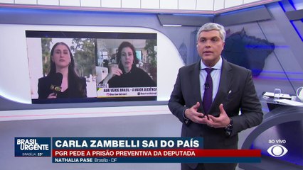 PGR pede prisão preventiva de Carla Zambelli, após deputada deixar o Brasil