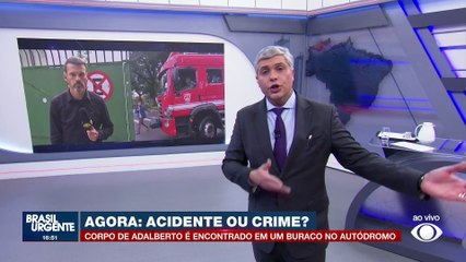Corpo de Adalberto é encontrado em um buraco na Zona Sul de SP