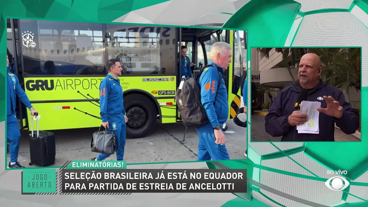 Estreia de Ancelotti: Veja os detalhes da preparação da Seleção Brasileira para enfrentar o Equador
