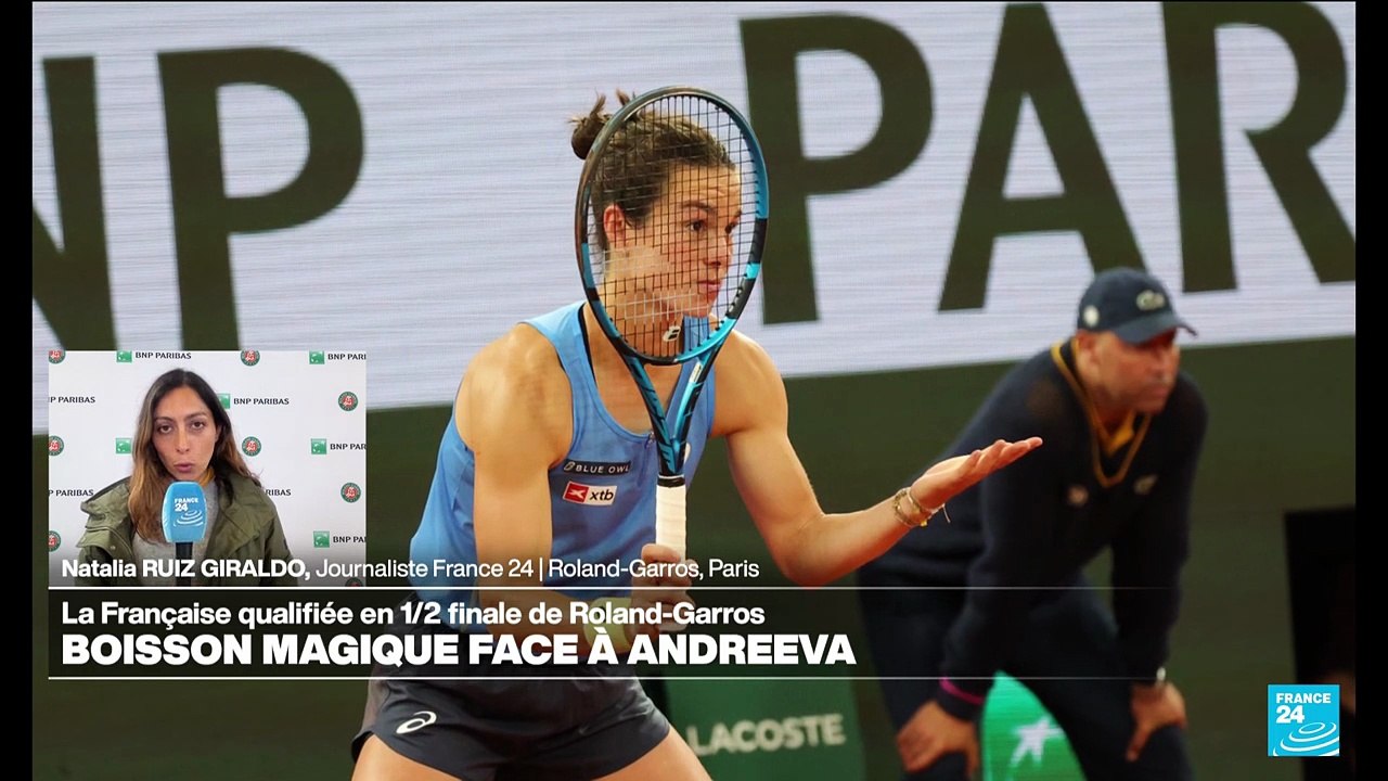 Tennis : Le rêve de Loïs Boisson continue à Roland Garros