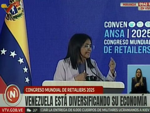 Vpdta. Rodríguez: Hemos tenido guerra económica, la hemos afrontado y resuelto como país