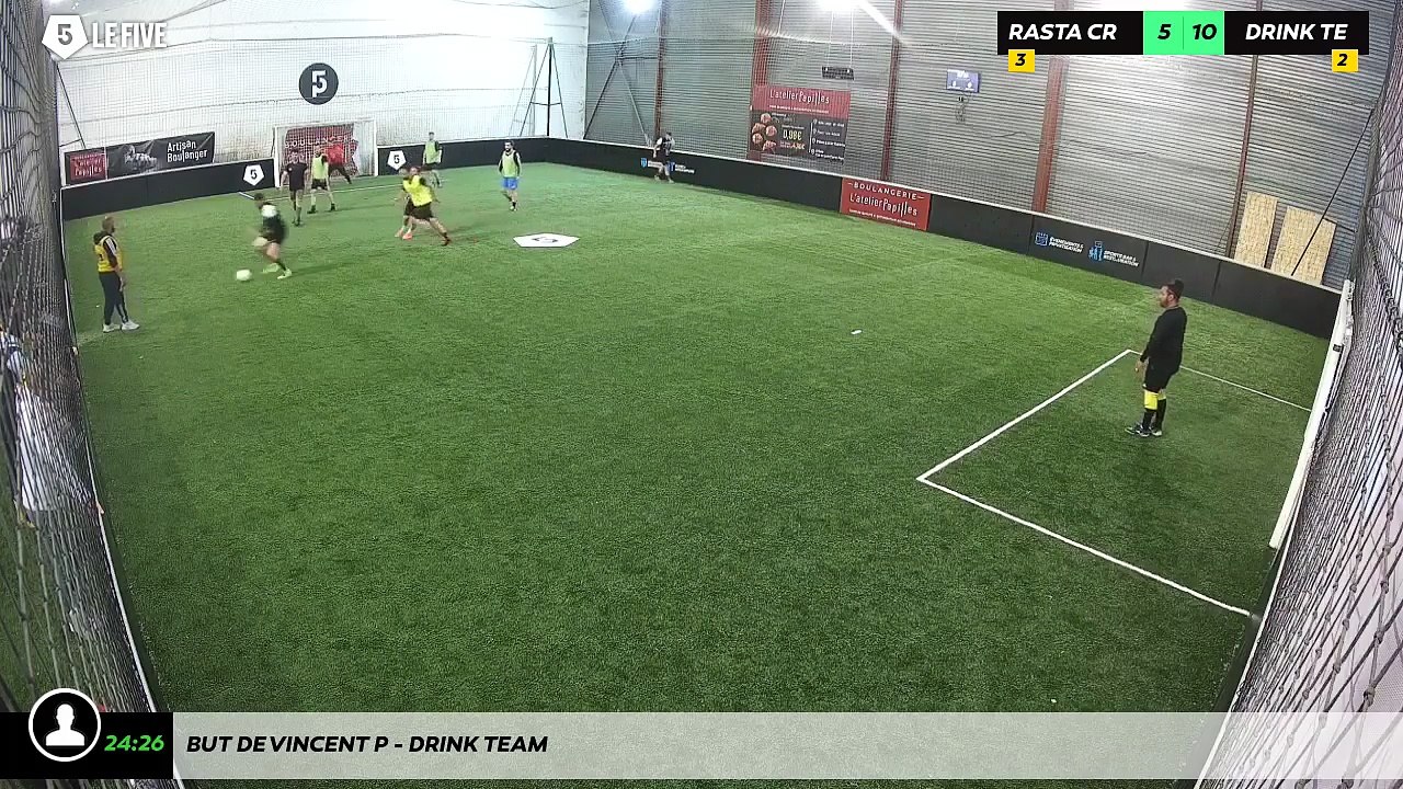 But de Vincent P - Drink Team