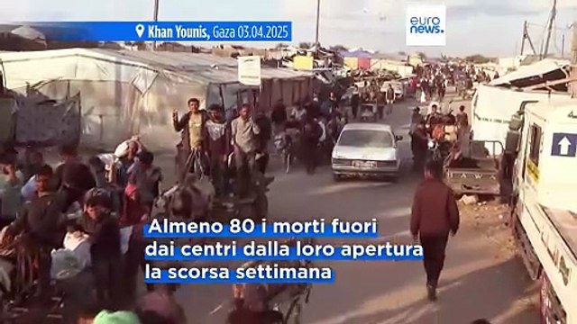 Striscia di Gaza, sospesi gli aiuti dopo gli attacchi e i morti ai centri di distribuzione