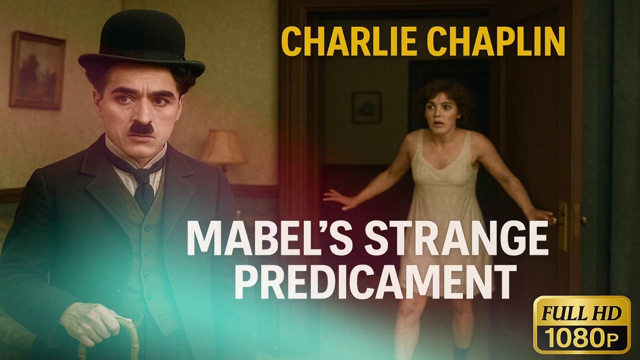 CHARLIE CHAPLIN  💥 Mabel's strange predicament (1914) 💥Colorized 💥Colorisée 💥(HD 1080p)  💥