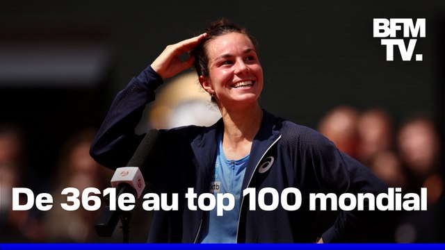 Qui est Loïs Boisson, la Française qui fait sensation à Roland Garros?