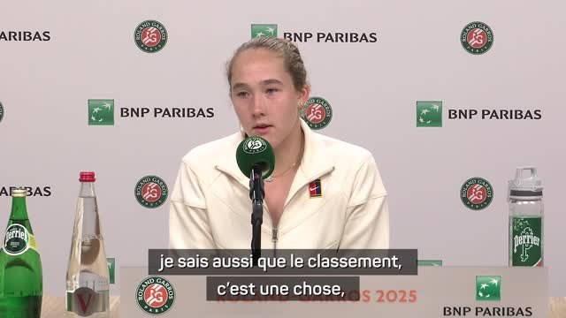 Roland-Garros - Andreeva : Boisson peut aller au bout