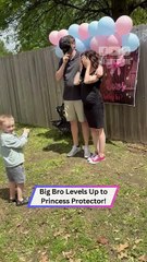 Big Brother's Sweet Reaction to Baby Sister Reveal Will Melt You!