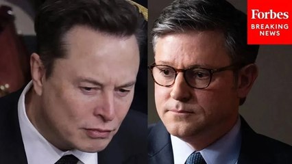 Speaker Johnson Responds To Elon Musk's Electoral Threat Against GOP Pols Over Big Beautiful Bill