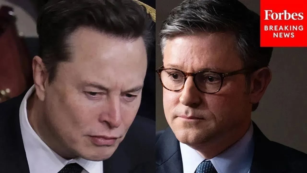 Speaker Johnson Responds To Elon Musk's Electoral Threat Against GOP Pols Over Big Beautiful Bill