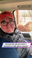 Greedy Buffalo Crashes the Snack Party at Drive-Thru Safari! 🦬😂