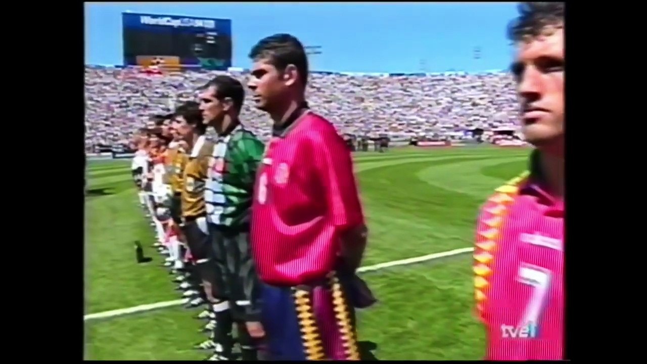 Mundial EE.UU 1994 - España - Alemania -