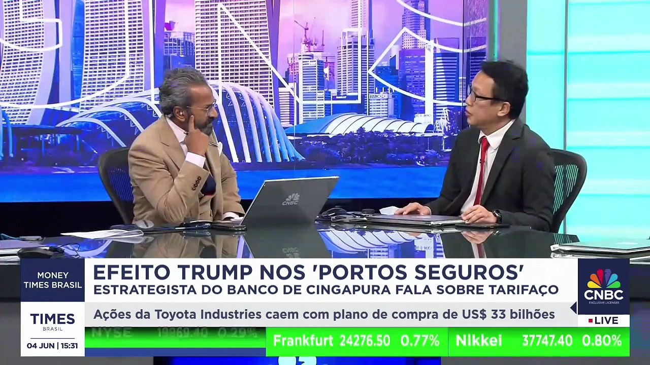 Tarifas de Trump abalam dólar e impulsionam ouro, iene e franco suíço | CNBC BREAKING