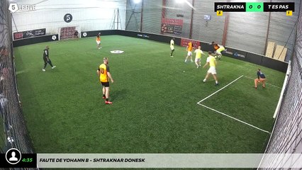 Faute de Yohann B - Shtraknar Donesk