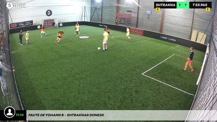 Faute de Yohann B - Shtraknar Donesk